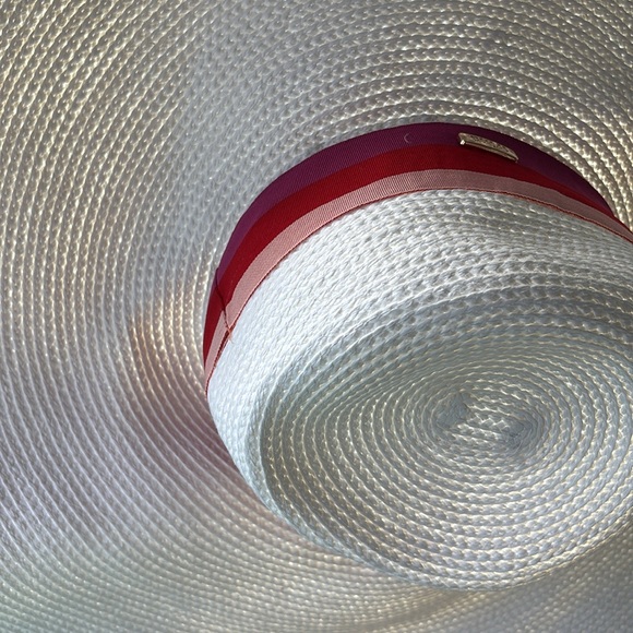Oversized Straw Trina Turk Hat, Brand New main image 5
